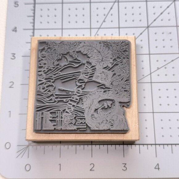 Ancient Collage Rubber Stamp Paper Inspirations H7087 Roman Greek  Goddess - Picture 5 of 5